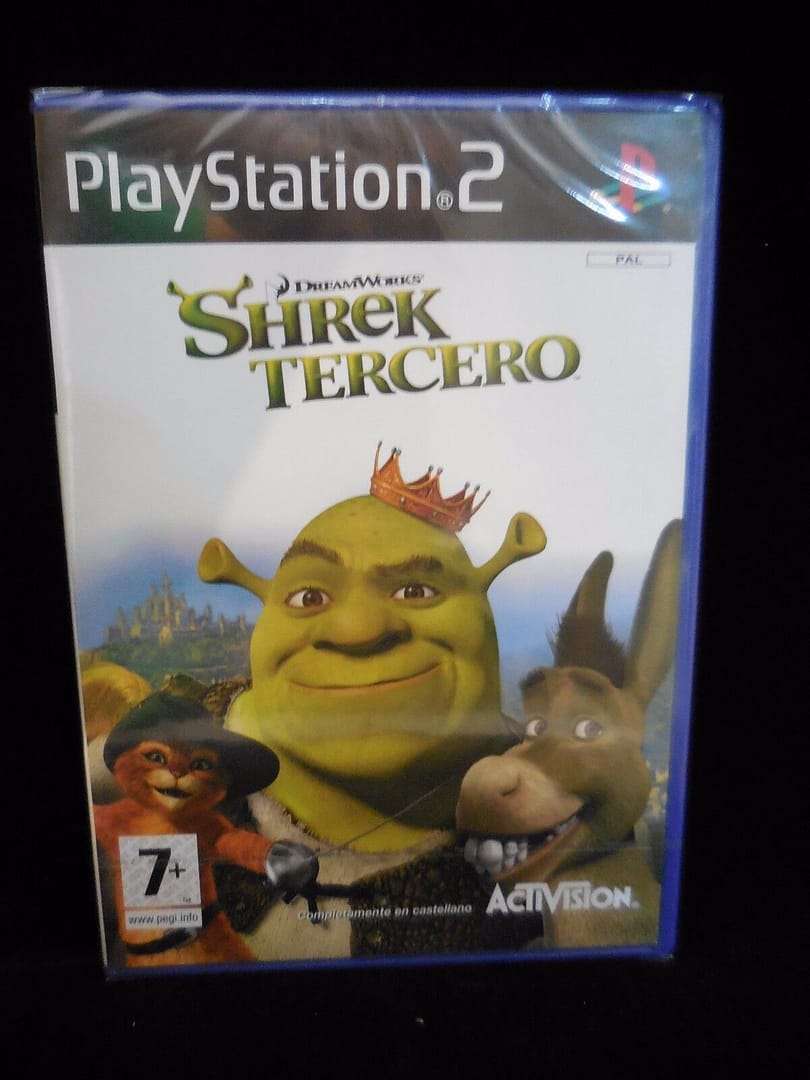 Shrek Tercero nuevo y precintado playstation 2
