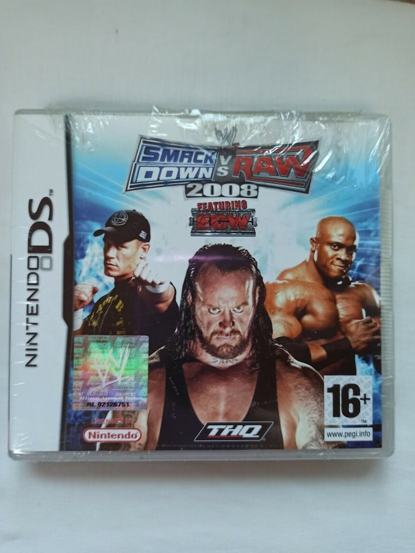 SmackDown vs. Raw 2008  para Nintendo DS Nuevo y precintado (147)