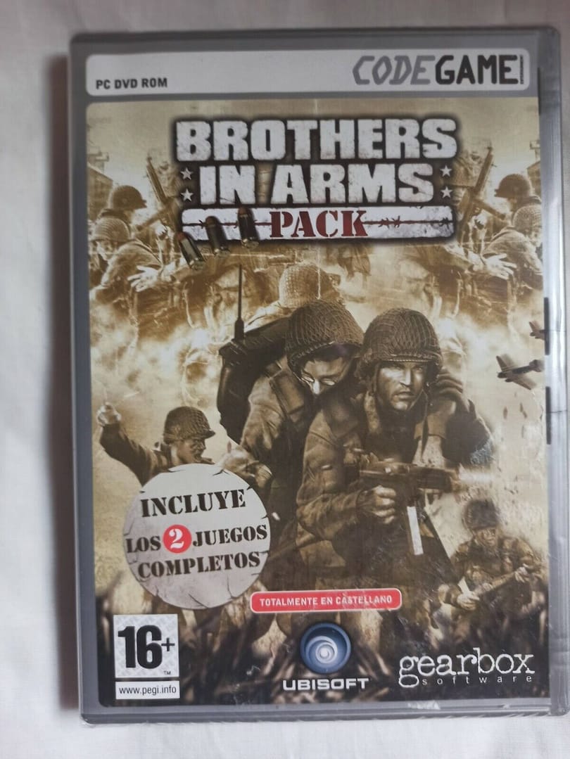 BROTHERS IN ARMS PACK PC SOLO WIN 2000 / XP Nuevo  precintado  (142)