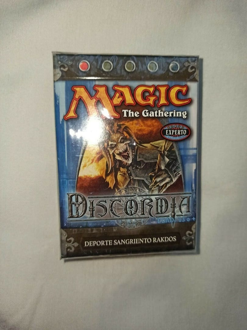 Mazo 60 cartas Discordia Deporte Sangriento cartas Magic Nuevo y precintado(156)