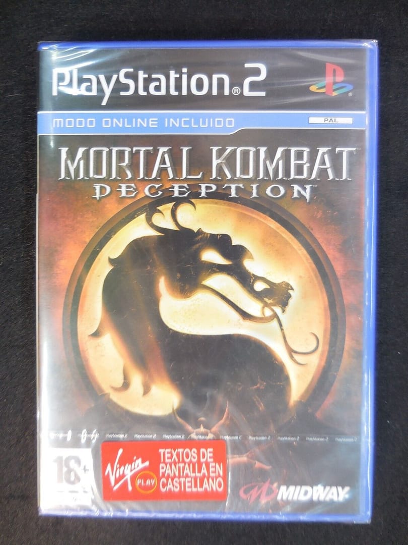 Mortal Kombat:Deception para playstation 2  Nuevo y precintado PAL