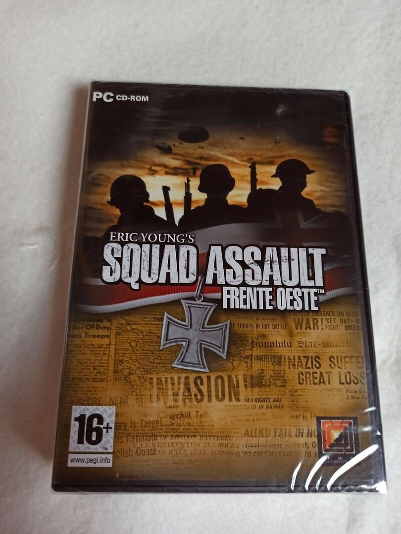 Squad Assault Frente Oeste PC SOLO WIN 98 XP Y 2000 Nuevo precintado (140)