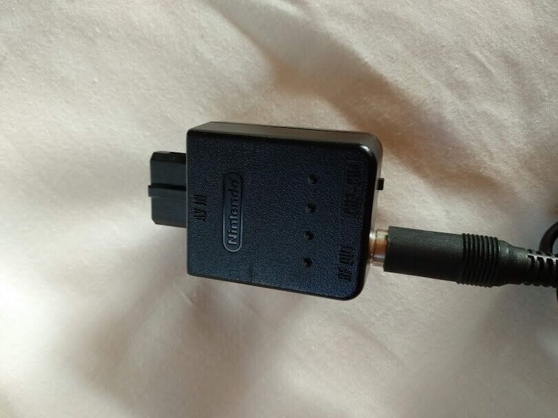 Cable RF antena y adaptador cable ORIGINAL NINTENDO como nuevos (29) - Imagen 3