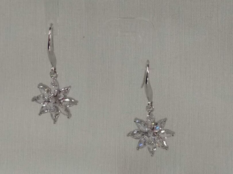 Pendientes mujer fantasía con sistema de gancho  con pedrería  Nuevos (104) - Imagen 3