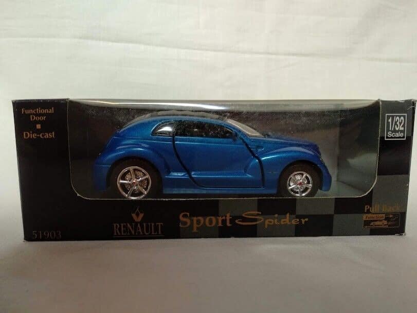 Renault Sport Spider 1/32 Azul City Cruiser Collection Nuevo con caja