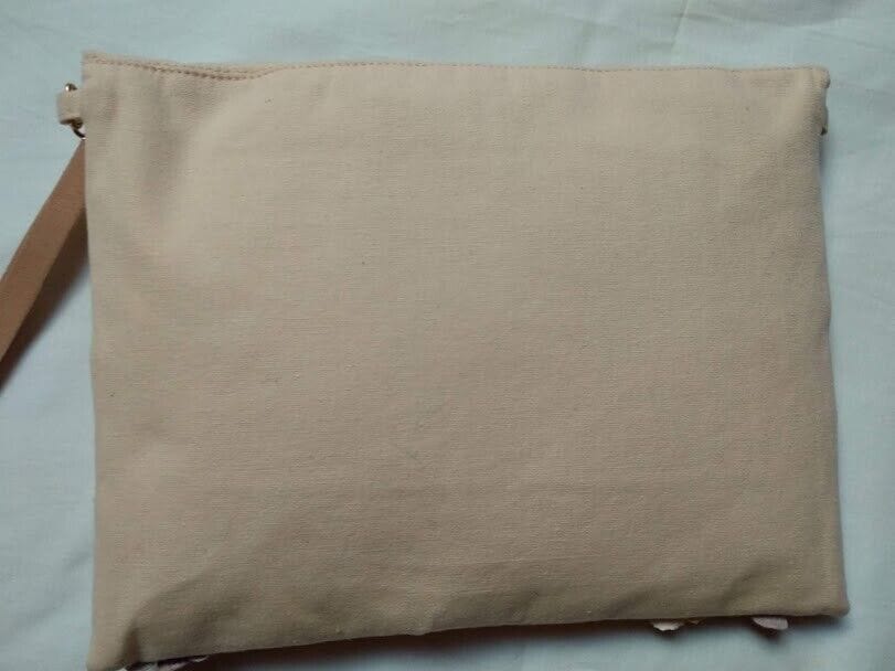 Bolso fiesta,clutch,cartera de mano mujer con cadena con flores Nuevo - Imagen 4