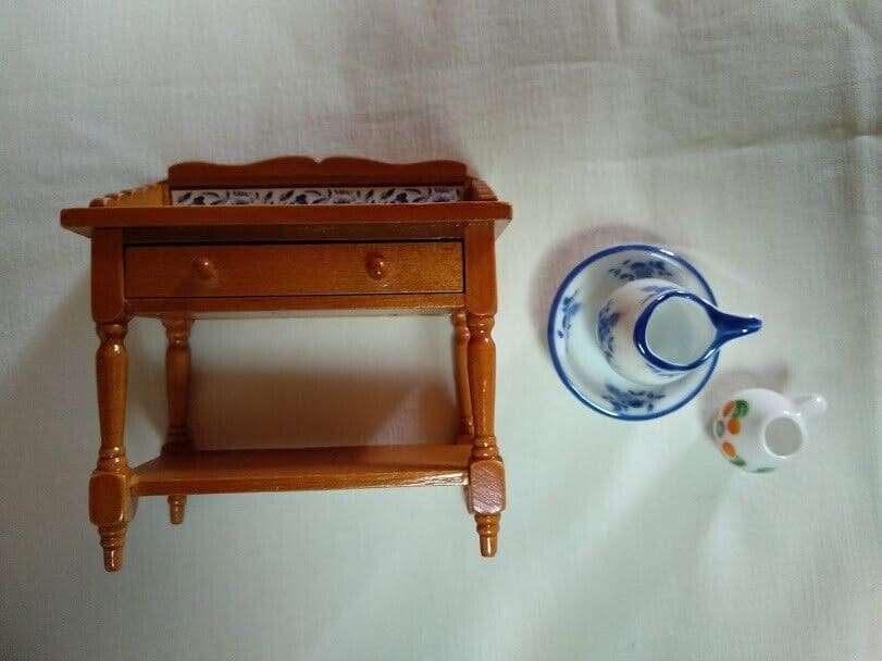 Casas de muñecas aparador madera con elementos loza Nuevo (96) - Imagen 4