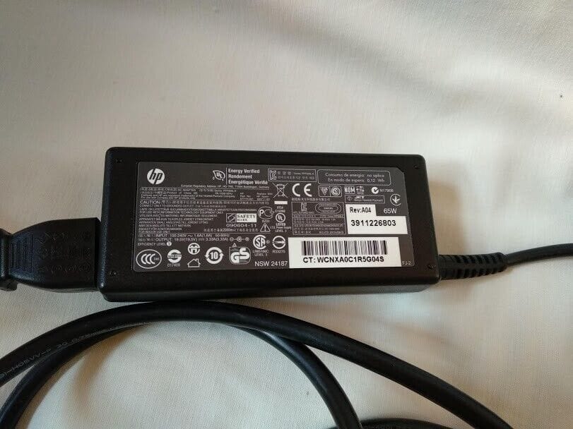 Cargador Adaptador para ordenador  HP 2133 Original COMO NUEVO (124) - Imagen 3
