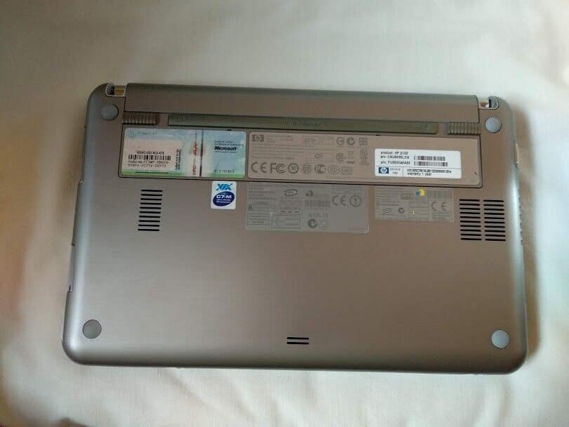 Ordenador portatil 8,9 pulgadas HP 2133 SIN DISCO DURO NI CARGADOR USADO (124) - Imagen 9