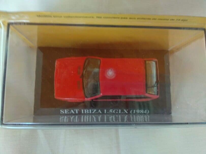 Seat Ibiza 1.5 GLX  (1984) Red-Rojo escala 1/43 Nuevo con caja - Imagen 3