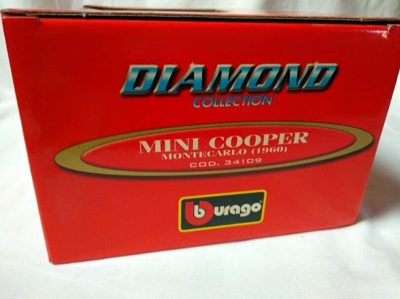 Mini Cooper Montecarlo 1960 1/16 Edicion limitada Burago Metal - Imagen 5