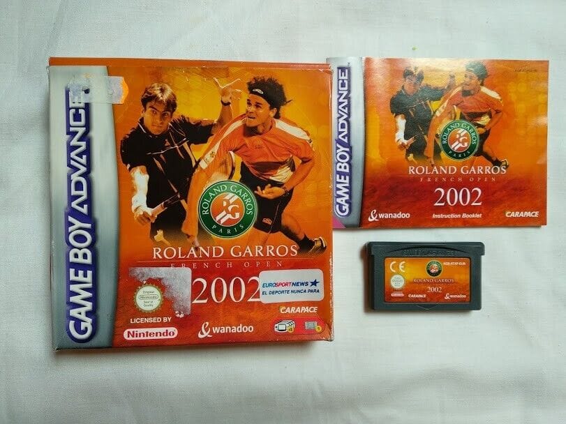 ROLAND GARROS FRENCH OPEN 2002 para Gameboy Advance USADO Pal