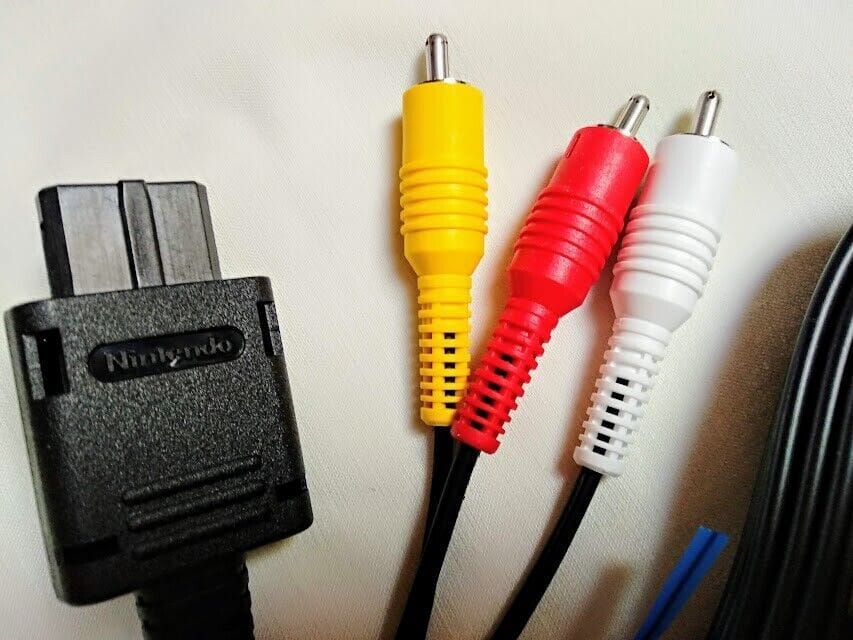 Cable audiovideo y euro ORIGINAL NINTENDO para gamecube Nuevo  a estrenar - Imagen 4
