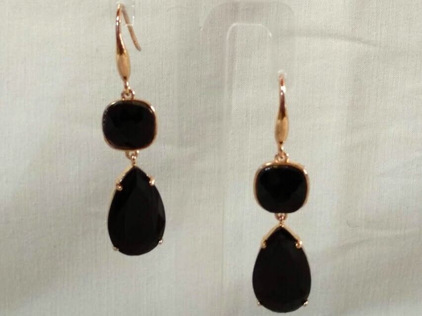 Pendientes bisutería mujer largos modelo Lagrima presión Nuevos