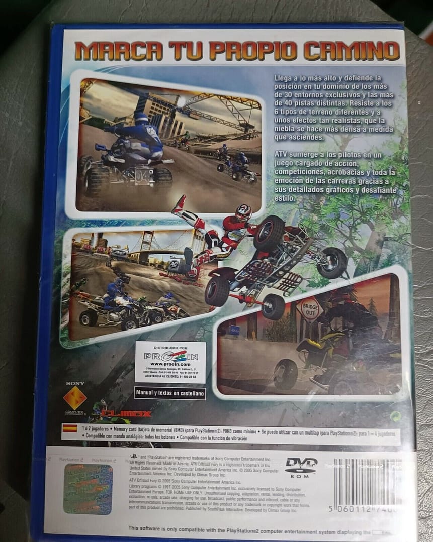 ATV Offroad Fury 3  para playstation 2 Nuevo y Precintado Pal - Imagen 3