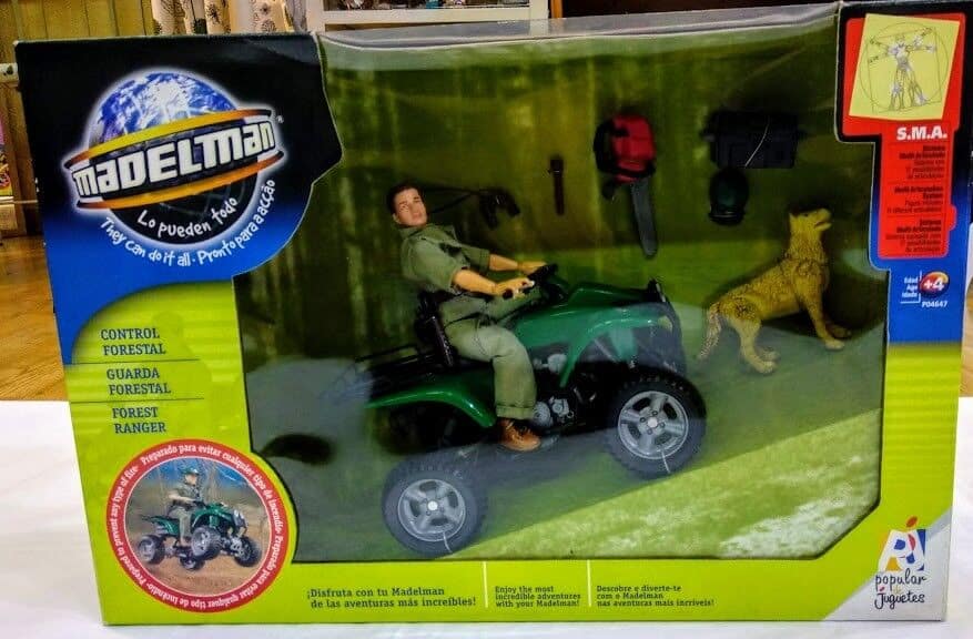 Madelman guardia forestal de popular juguetes nuevo y precintado.