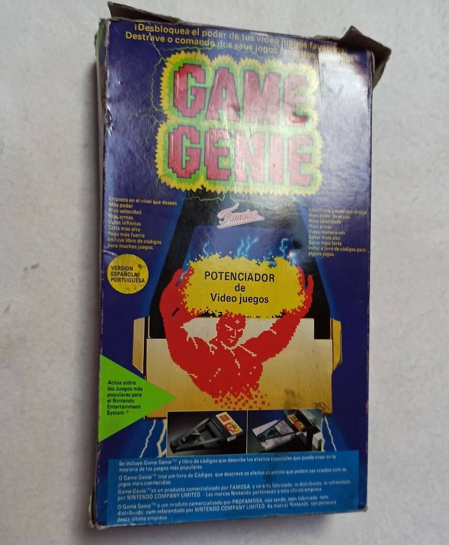 GAME GENIE POTENCIADOR DE VIDEOJUEGOS USADO .(150) - Imagen 7