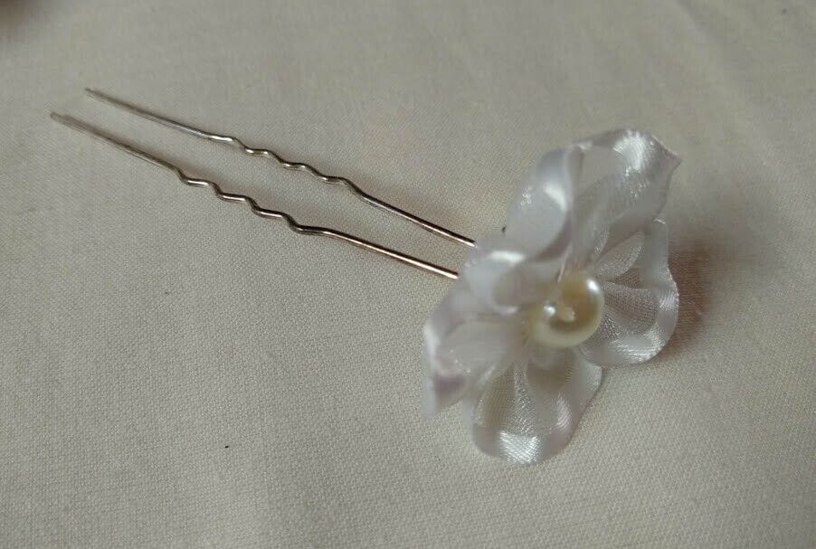 Pack 5 Horquillas aderezo mujer niña ceremonia  perlas Nuevo - Imagen 5