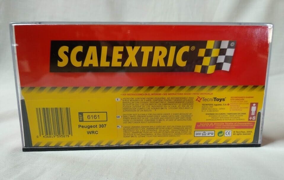 SCX Scalextric Peugeot 307 WRC  ref 6161  1/32 Nuevo - Imagen 4