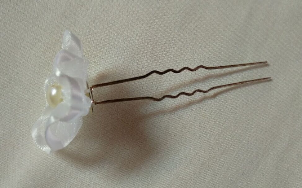 Pack 5 Horquillas aderezo mujer niña ceremonia  perlas Nuevo - Imagen 4